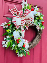 Load image into Gallery viewer, Strawberries and Cream Wreath
