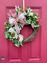 Load image into Gallery viewer, Strawberries and Cream Wreath

