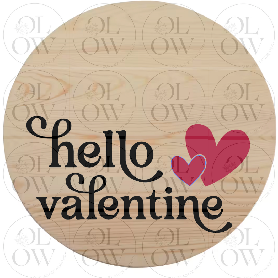 Hello Valentine digital file bundle