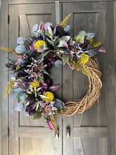 Load image into Gallery viewer, Maleficent fall/Halloween wreath
